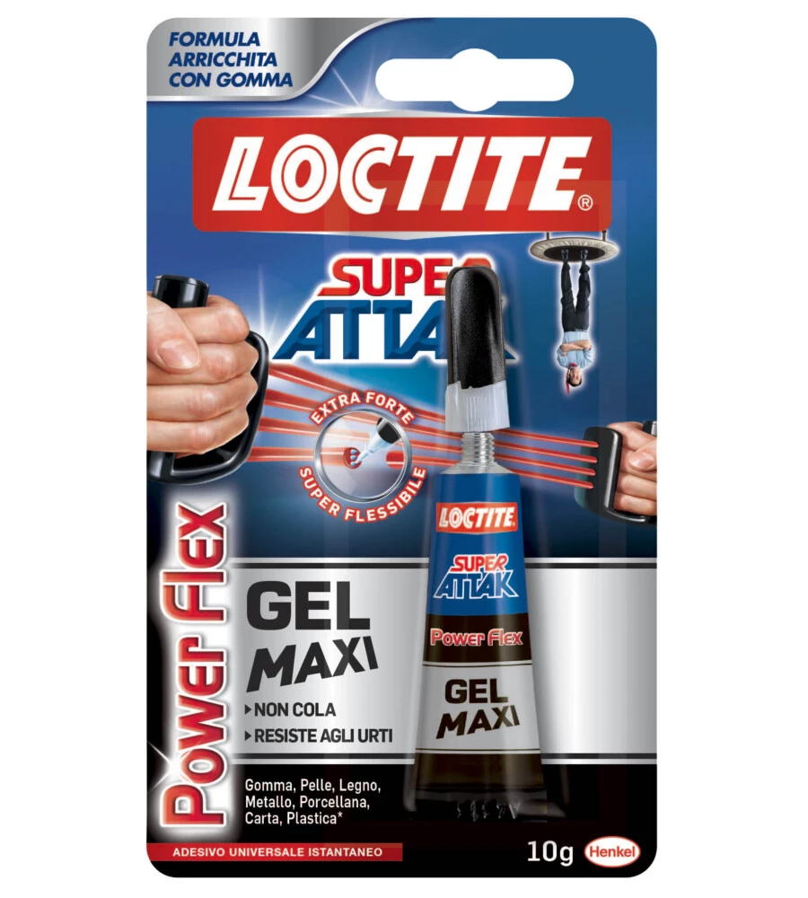 Super attak maxi power flex, 10 gr - loctite